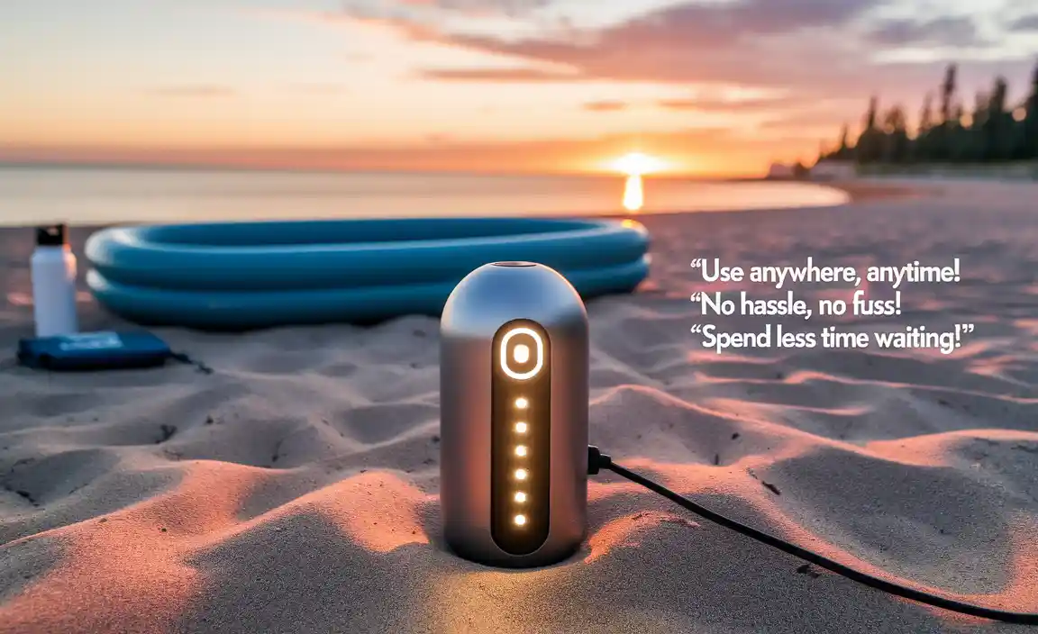 Benefits of Using a Battery Operated Air Pump
