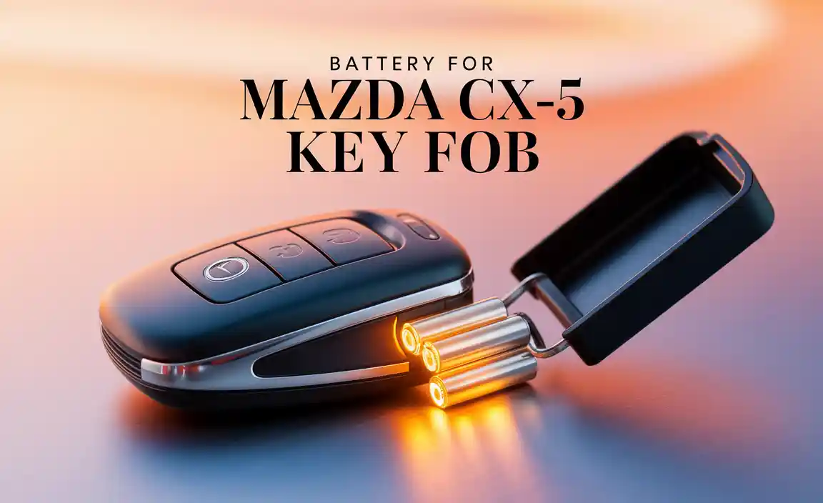 Best Battery For Mazda Cx-5 Key Fob