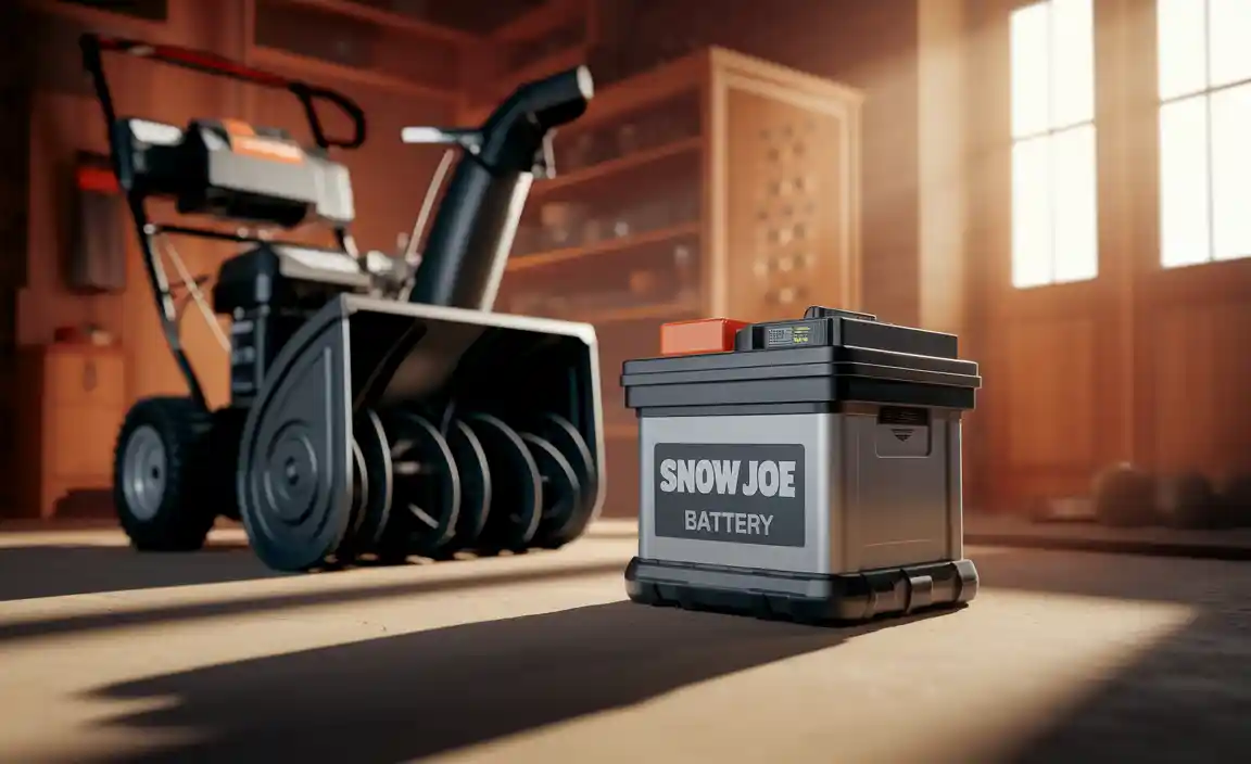 Best Battery For Snow Joe - Powering Your Snow Equipment