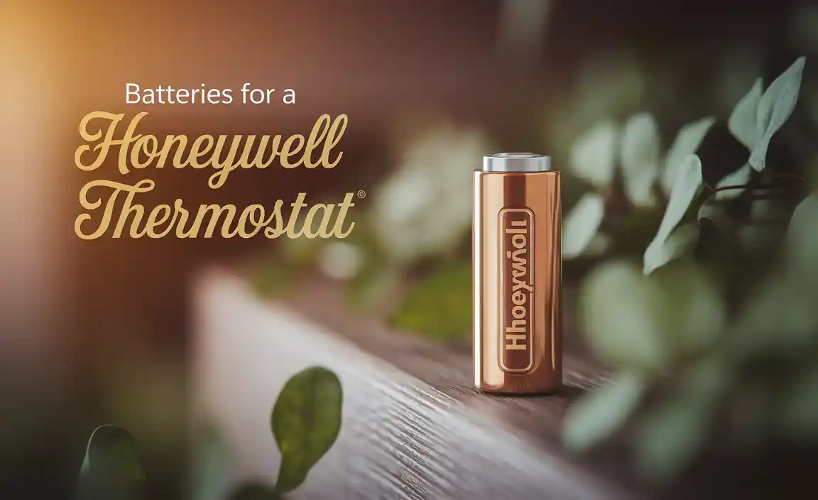 Best Battery Options for Honeywell Thermostats