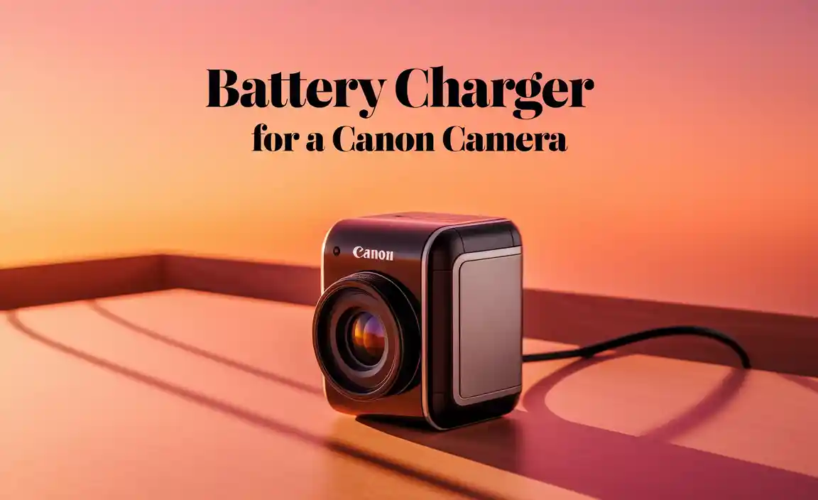 Buying Tips: Where to Purchase a Canon Camera Battery Charger