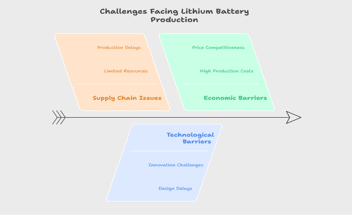 Challenges Facing Lithium Battery Production