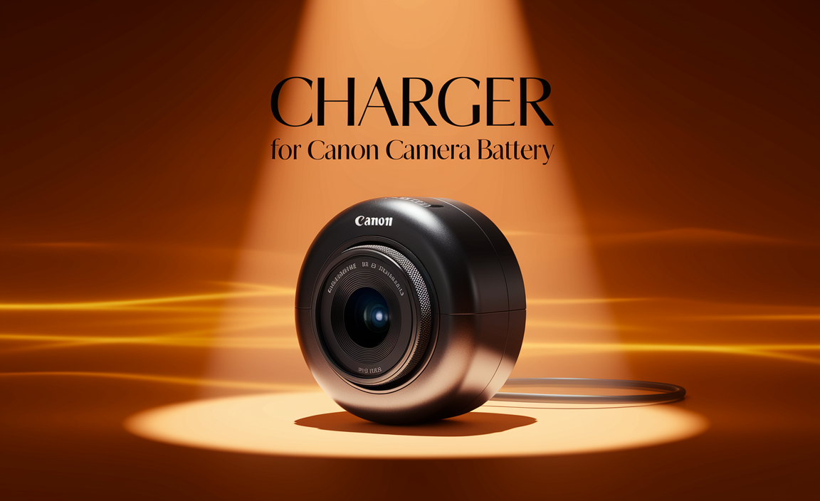 Charger For Canon Camera Battery