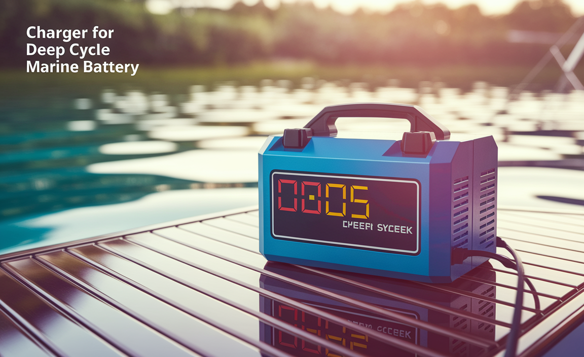 Charger For Deep Cycle Marine Battery