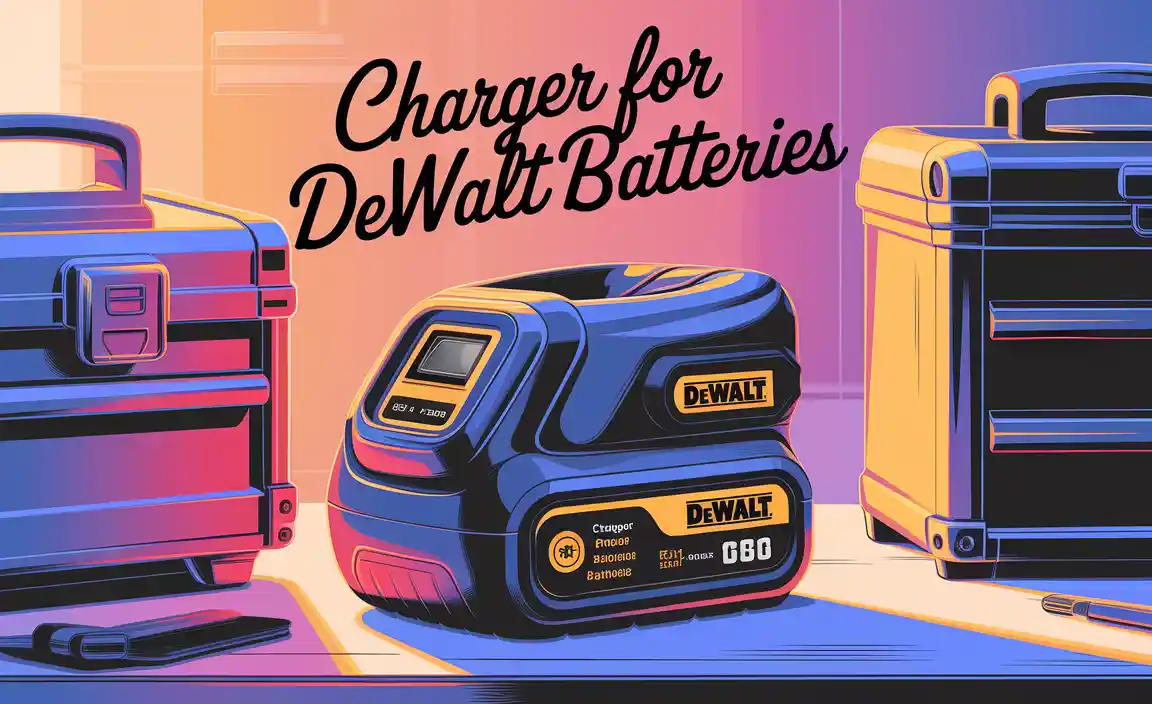 Charger For Dewalt Batteries