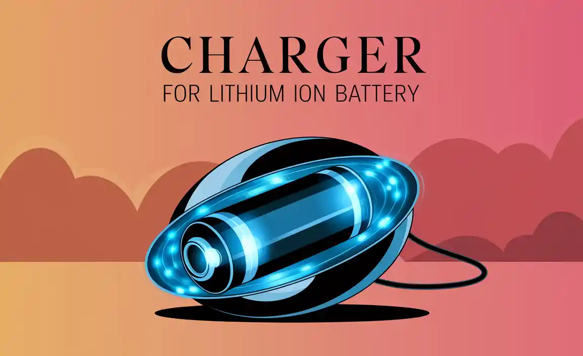 Charger For Lithium Ion Battery