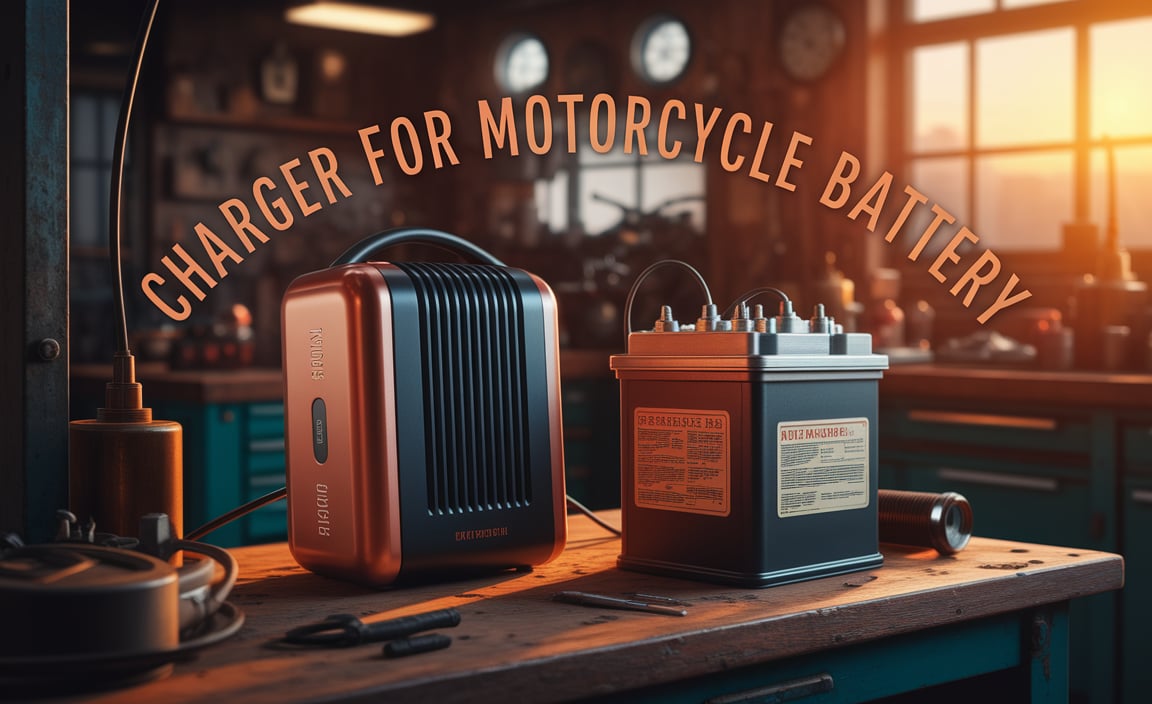 Charger For Motorcycle Battery