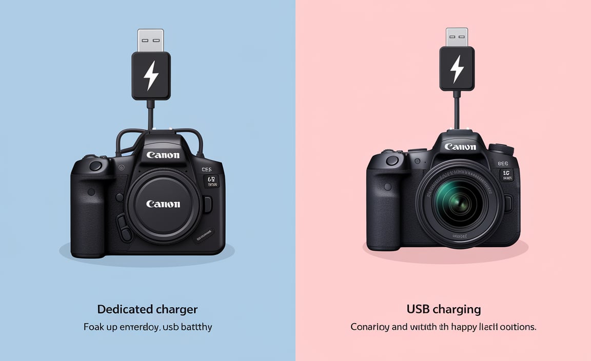 Charging Options for Canon Batteries
