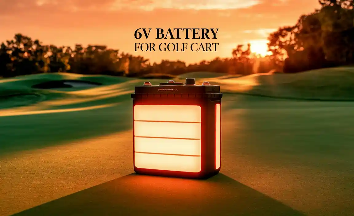 Charging Solutions for 6V Golf Cart Batteries