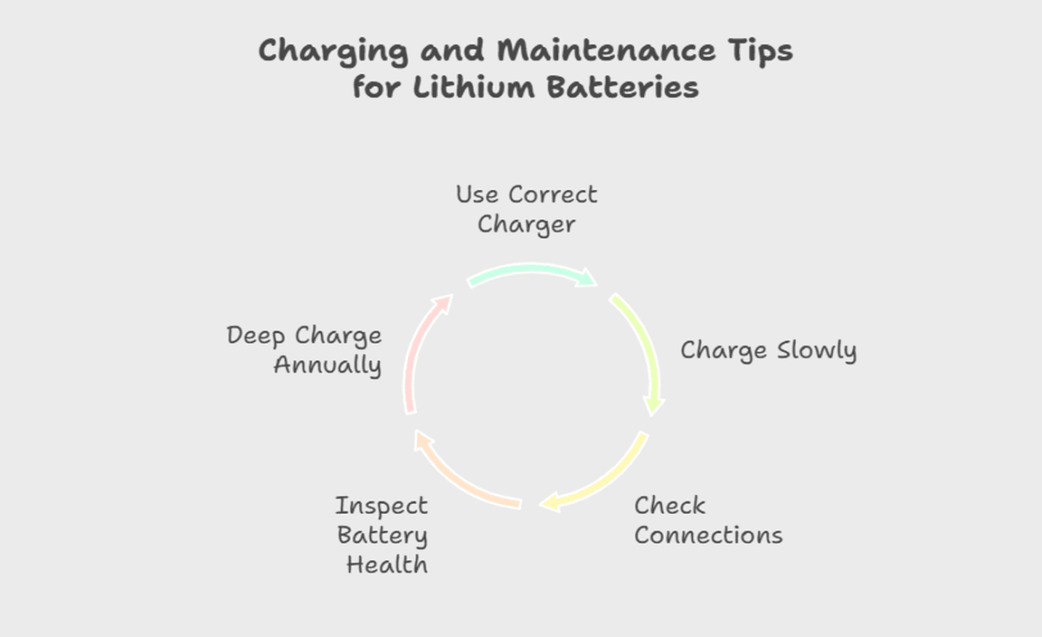 Charging and Maintenance Tips for Lithium Batteries