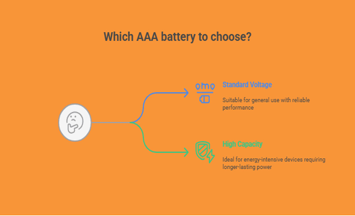 Choosing the Right AAA Battery Based on Voltage