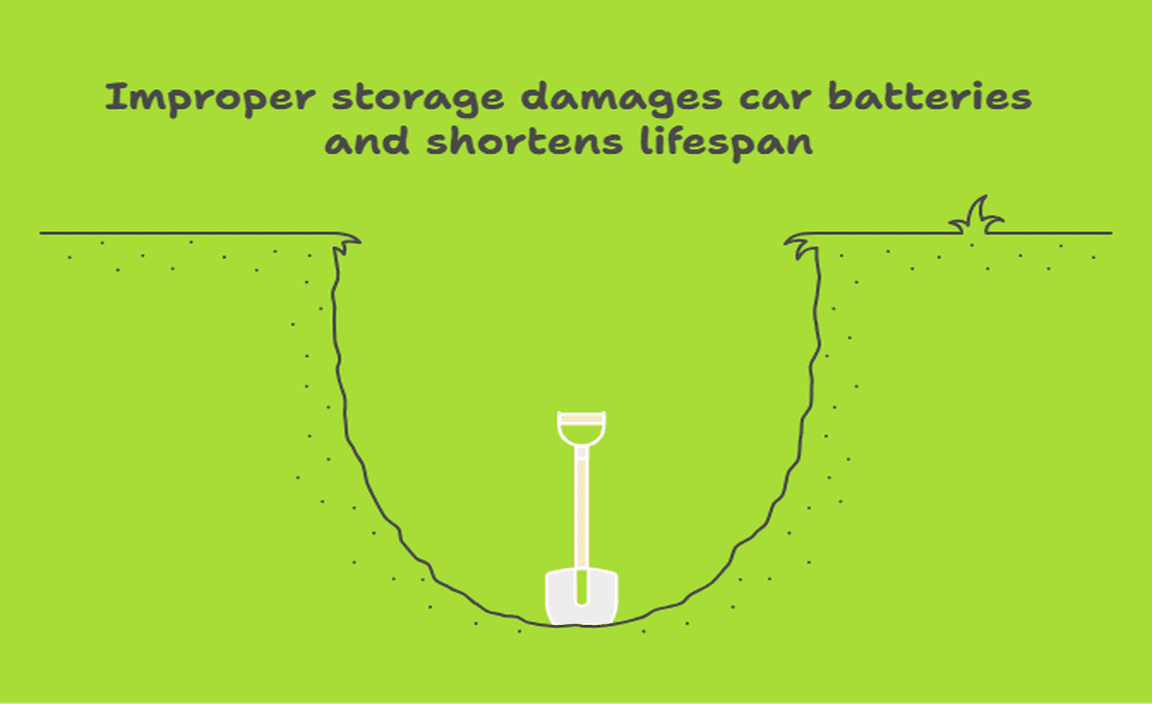 Common Mistakes to Avoid When Storing a Car Battery
