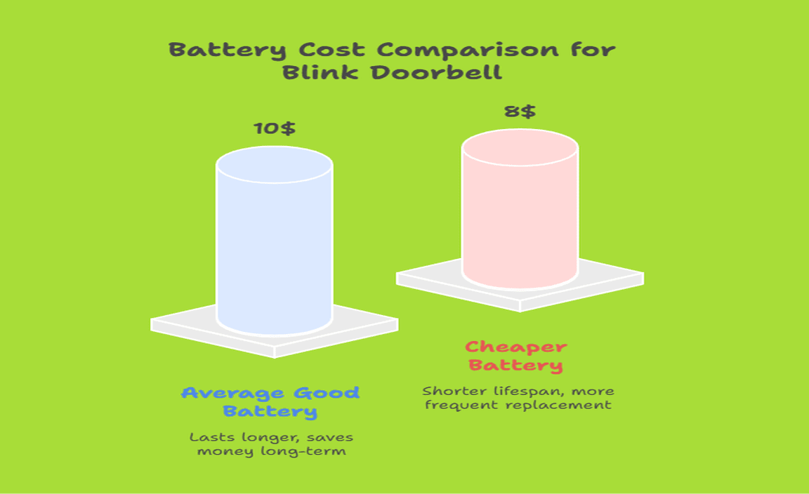 Cost Analysis: Tracking Battery Expenses for Blink Doorbell