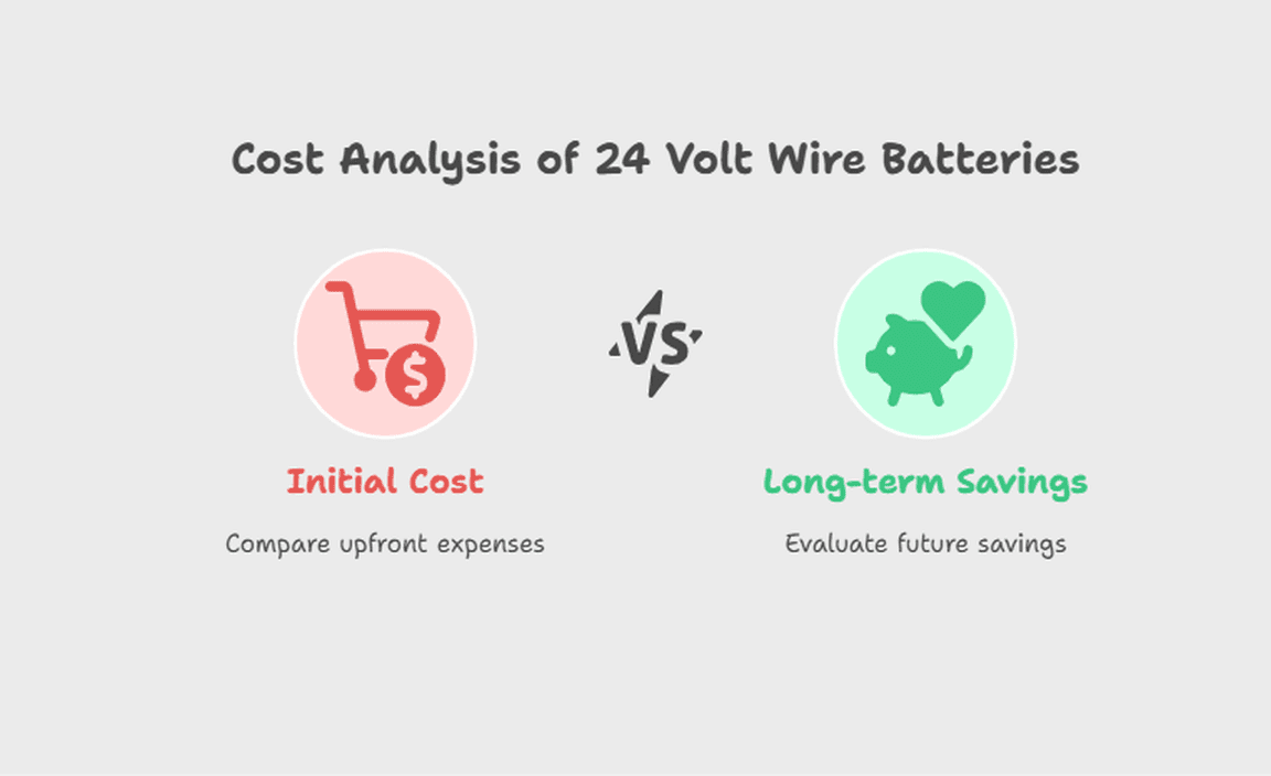 Cost Analysis of 24 Volt Wire Batteries