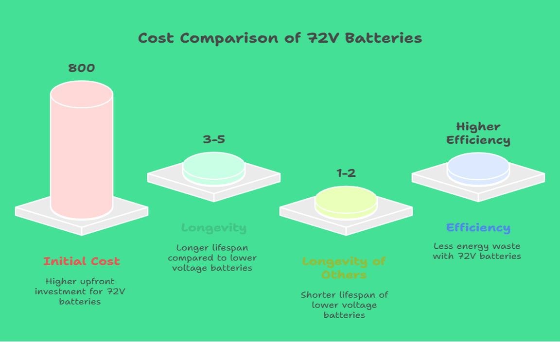 Cost Analysis of 72 Volt Batteries