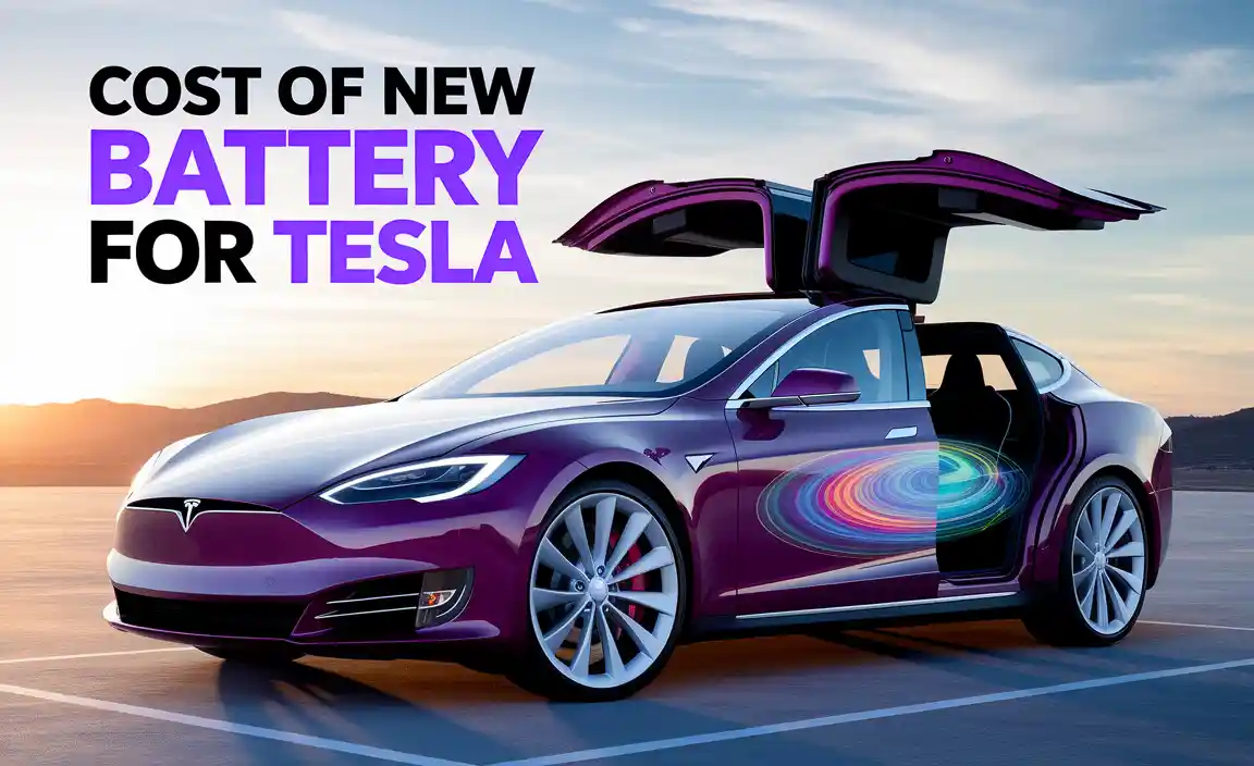 Cost Of New Battery For Tesla