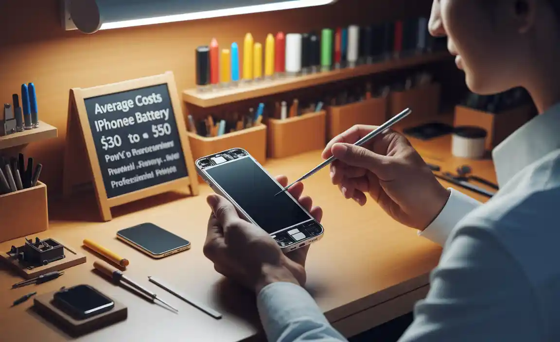 Cost of Battery Replacement for iPhone