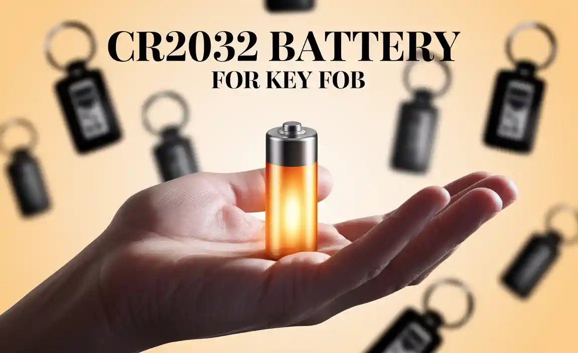 Cr2032 Battery For Key Fob