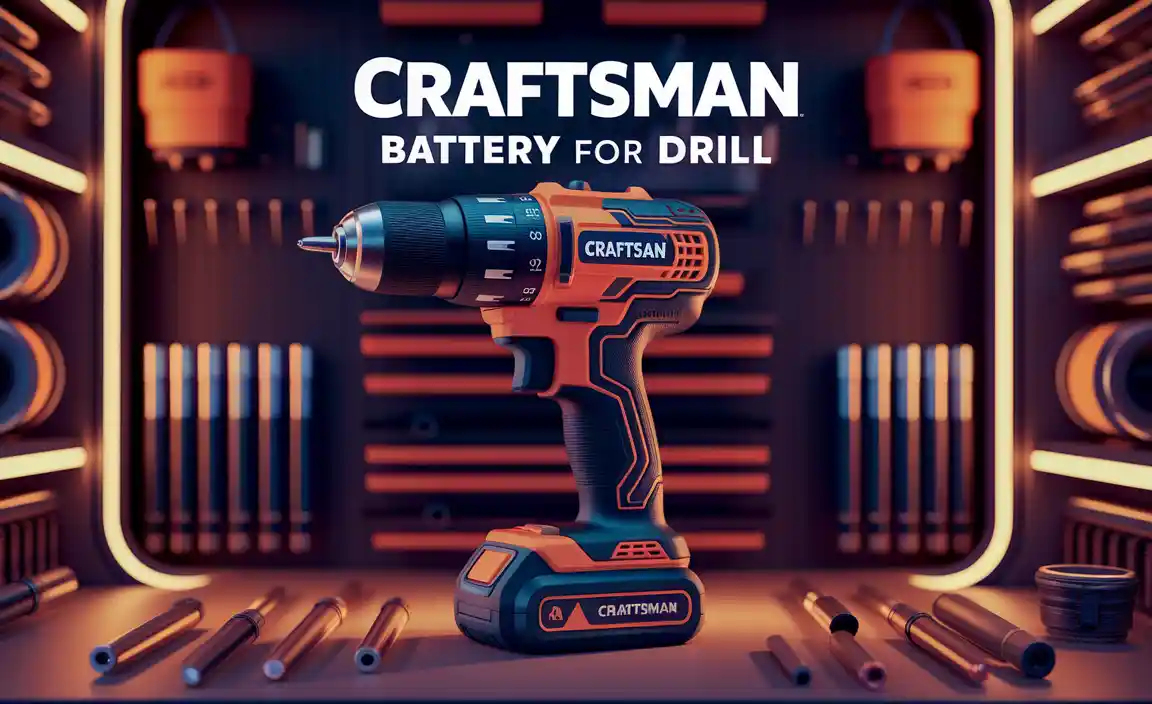 Craftsman Battery For Drill