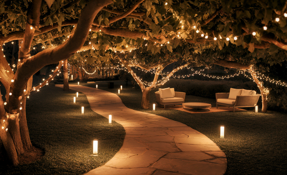 Creative Ways to Use Battery Lights in Your Outdoor Space