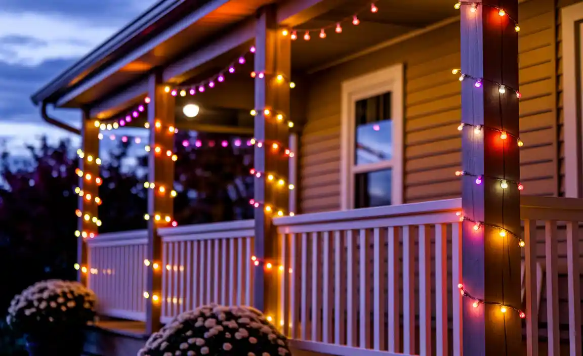 Creative Ways to Use Battery Operated Lights on Your Porch