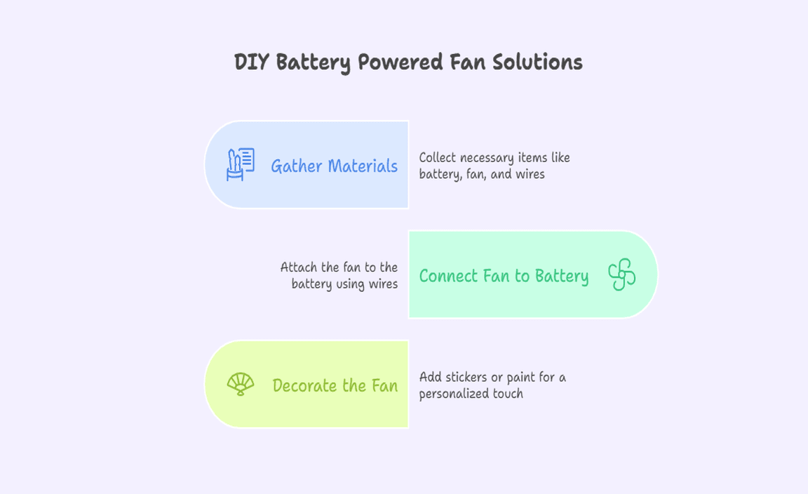 DIY Battery Powered Fan Solutions