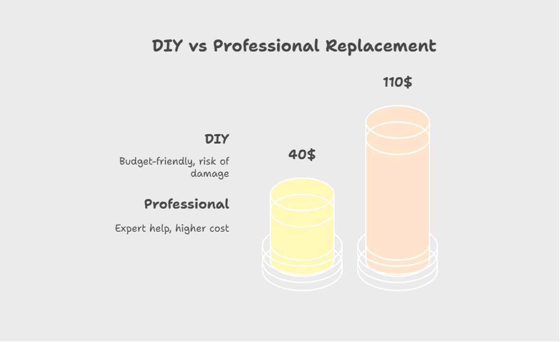 DIY vs Professional Replacement