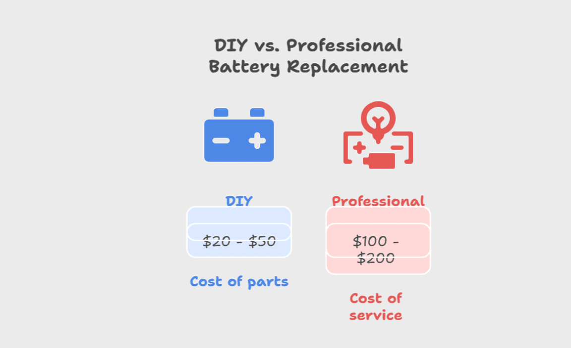 DIY vs. Professional Battery Replacement