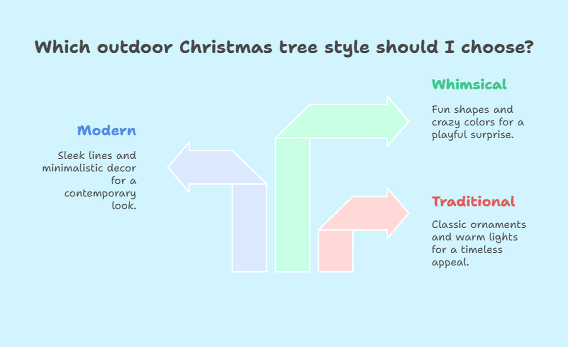 Design Options for Outdoor Christmas Trees