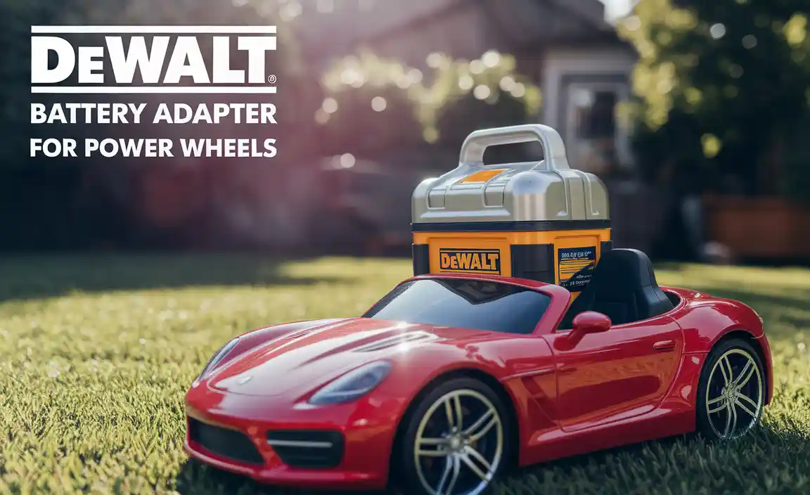 Dewalt Battery Adapter For Power Wheels