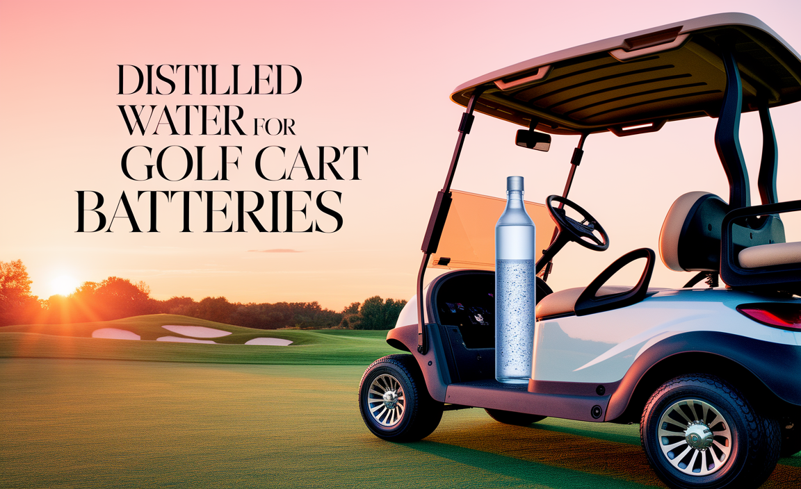 Distilled Water For Golf Cart Batteries
