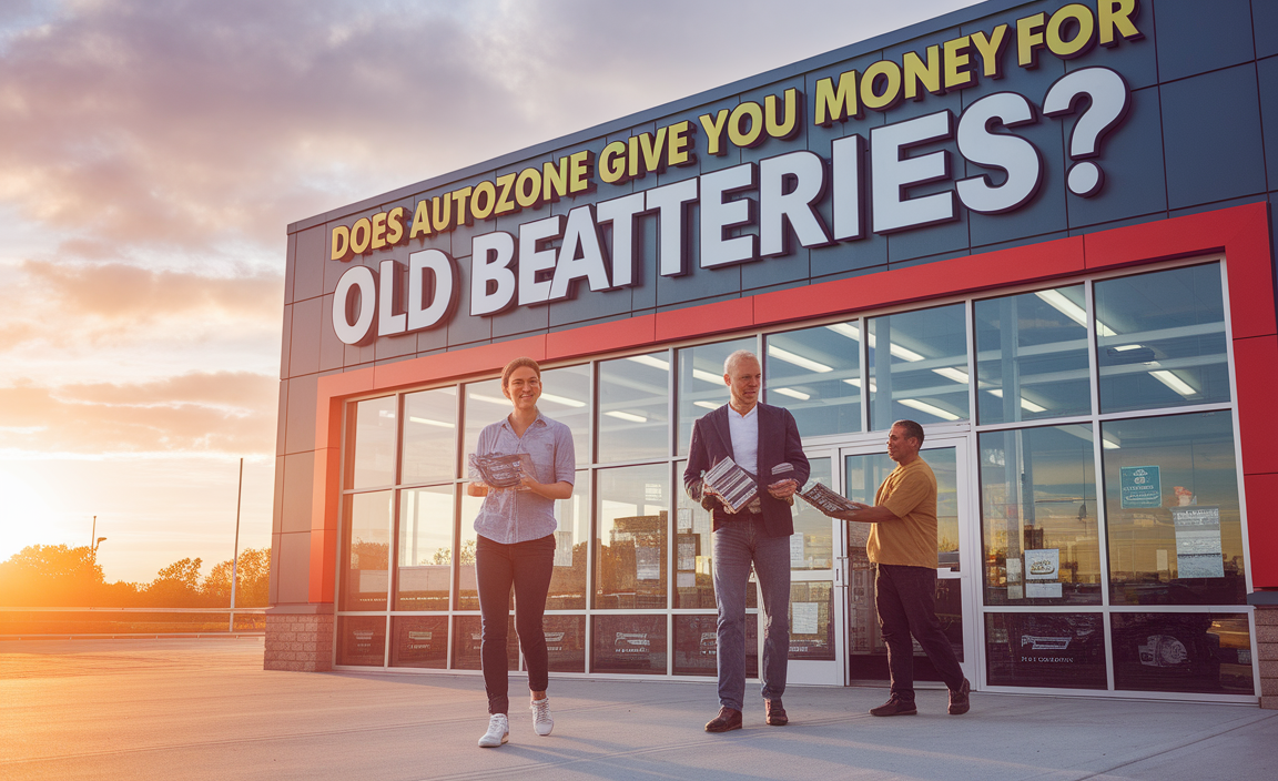 Does Autozone Give You Money For Old Batteries