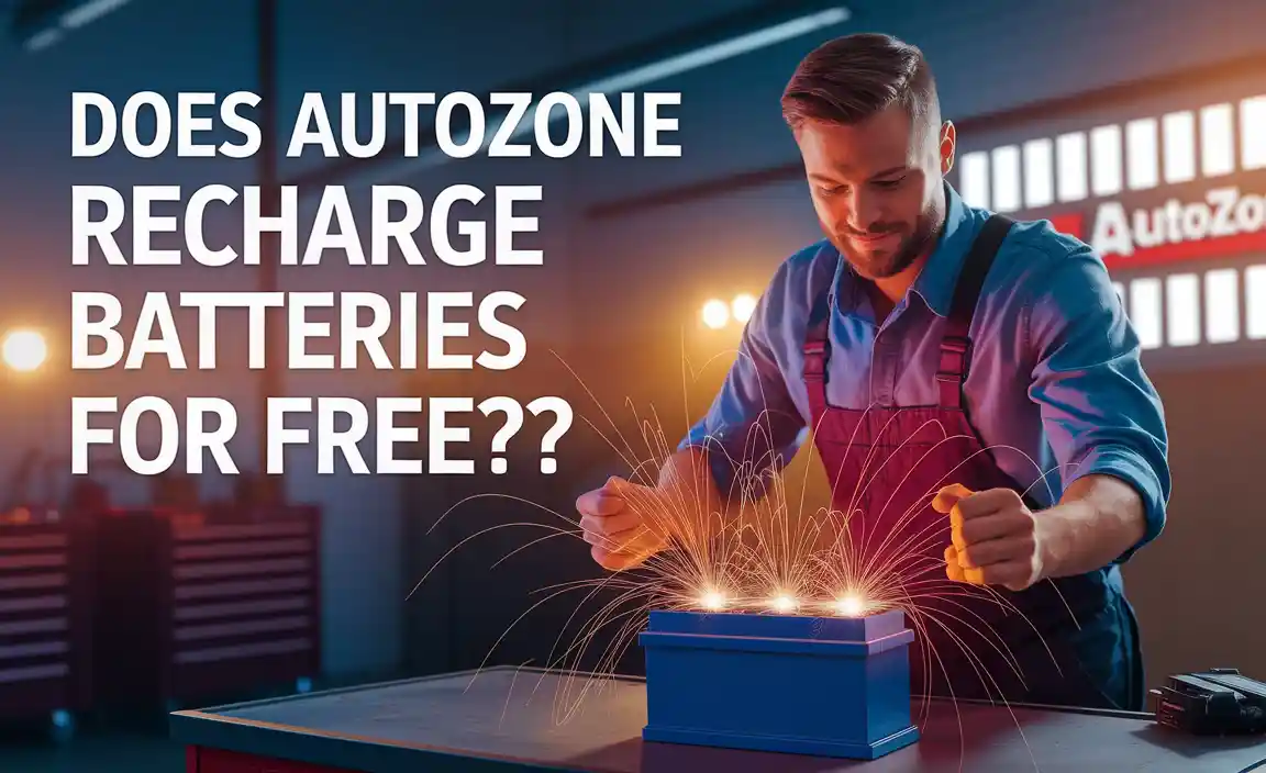 Does Autozone Recharge Batteries For Free