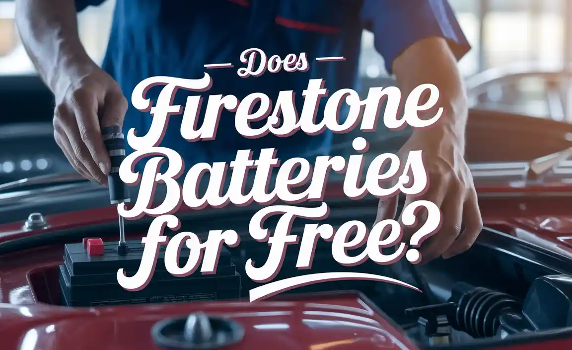 Does Firestone Install Batteries For Free