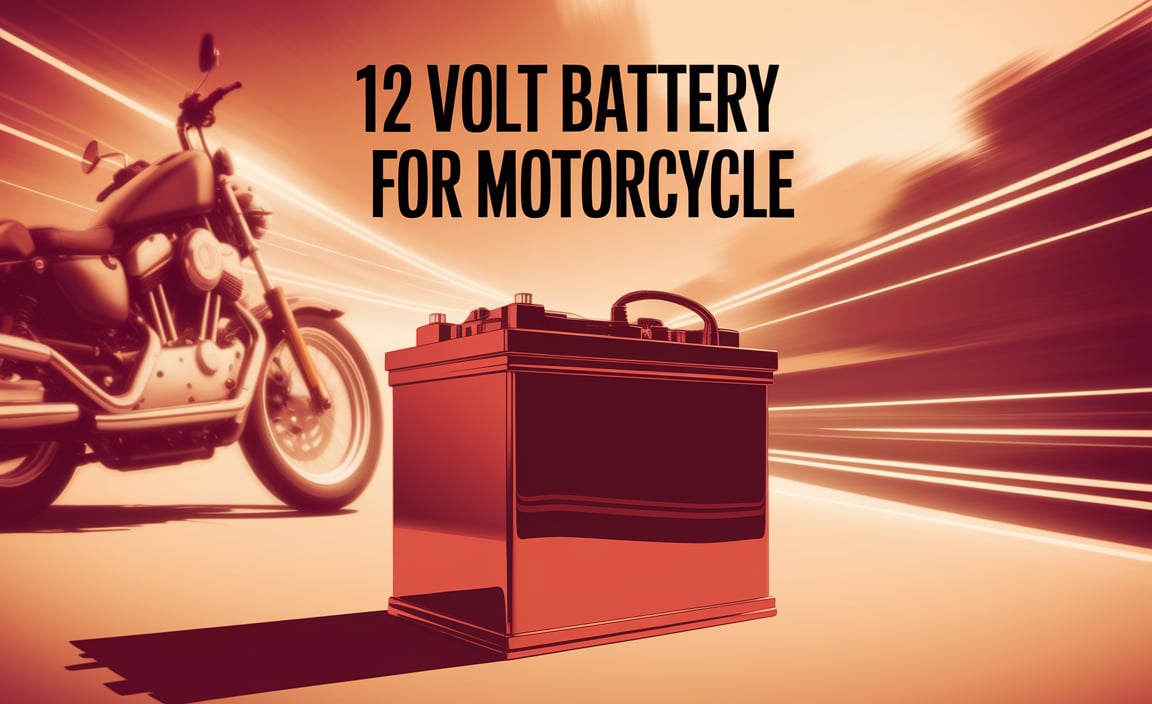 12 Volt Battery For Motorcycle