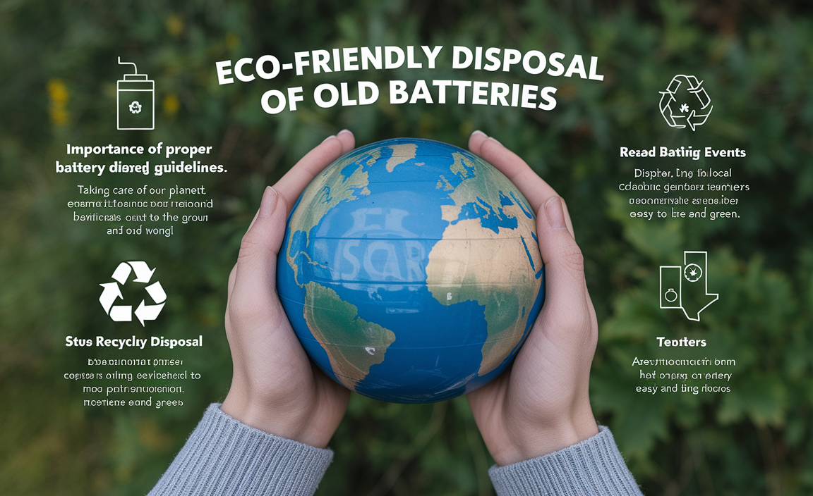 Eco-Friendly Disposal of Old Batteries