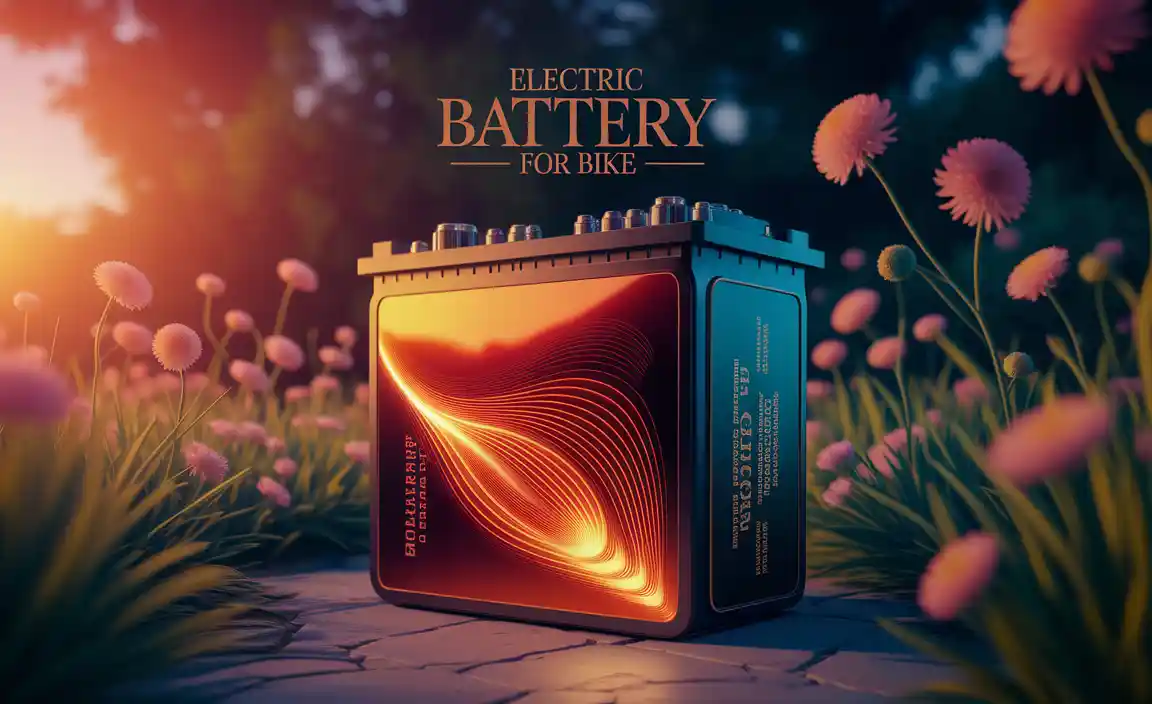 Electric Battery For Bike