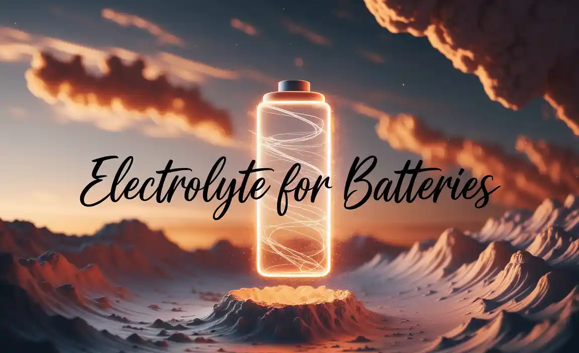 Electrolyte For Batteries