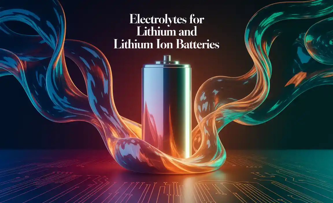 Electrolytes For Lithium And Lithium Ion Batteries