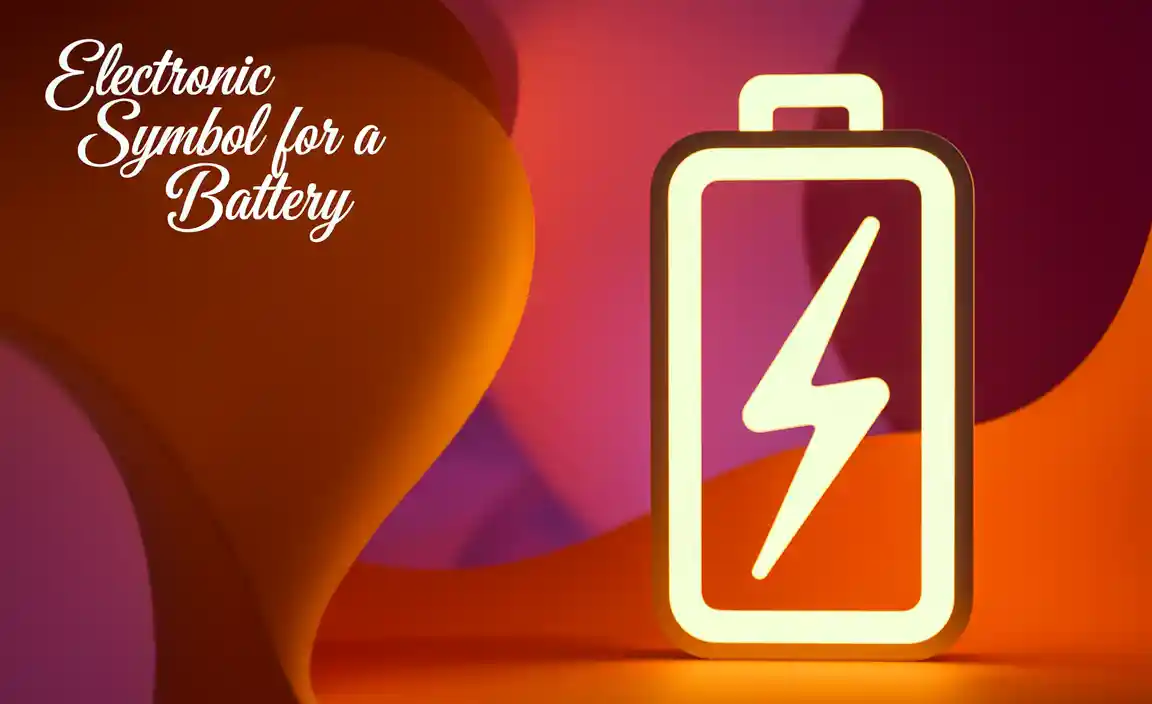 Electronic Symbol For A Battery