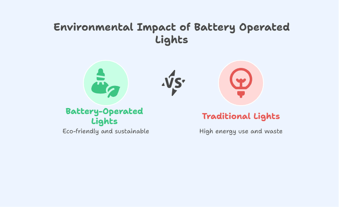 Environmental Impact of Battery Operated Lights