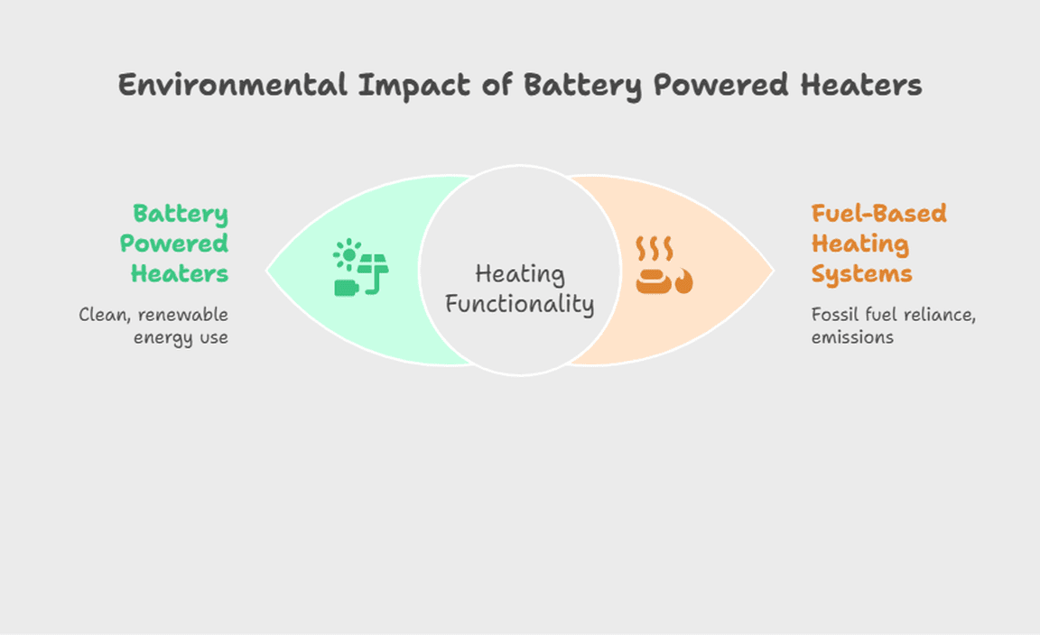 Environmental Impact of Battery Powered Heaters