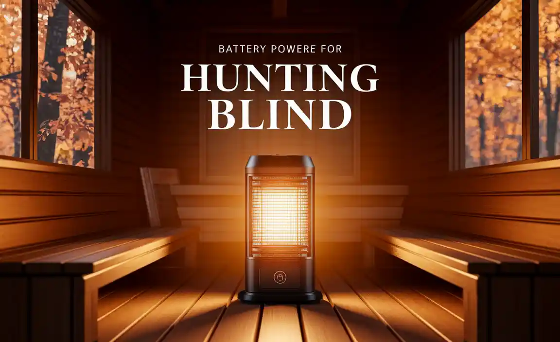 Factors to Consider When Selecting a Battery Powered Heater