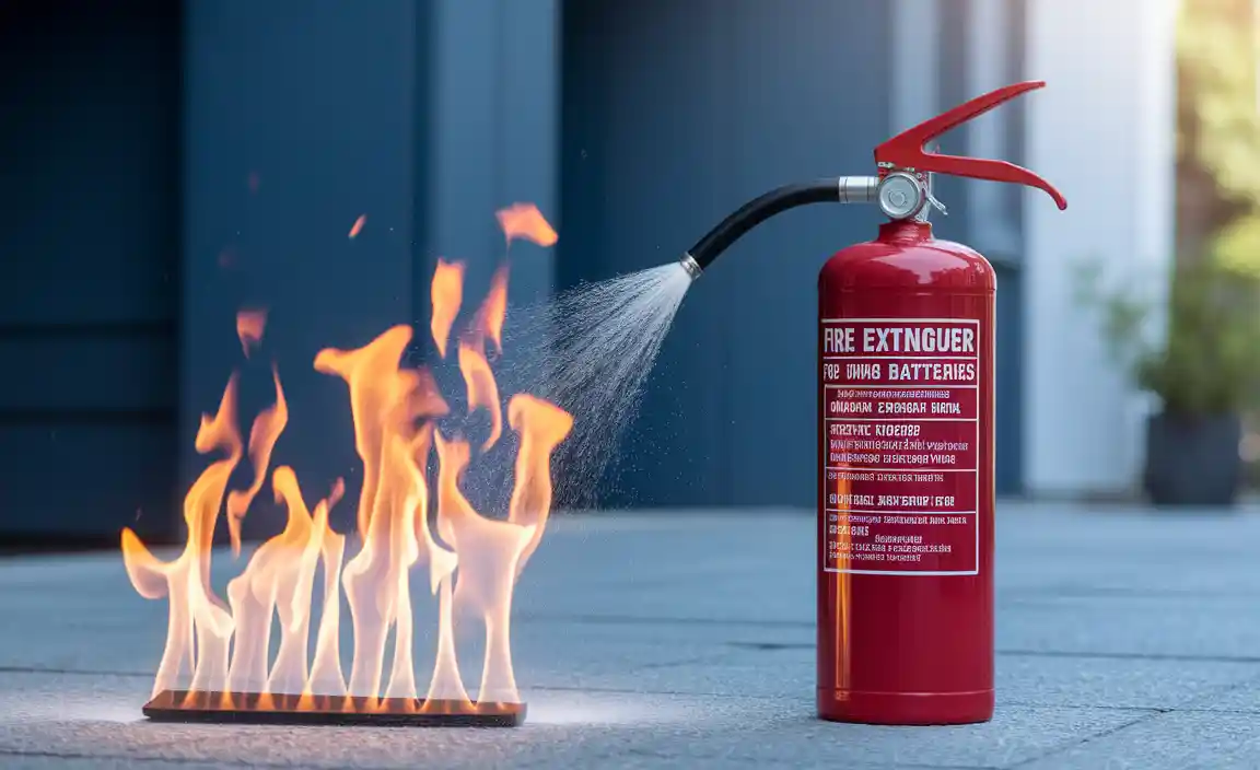 Fire Extinguisher For Lithium Ion Batteries