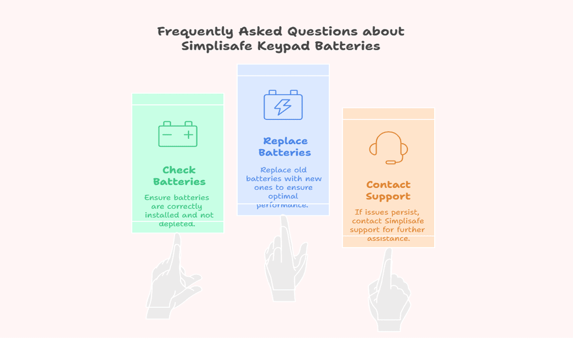 Frequently Asked Questions about Simplisafe Keypad Batteries