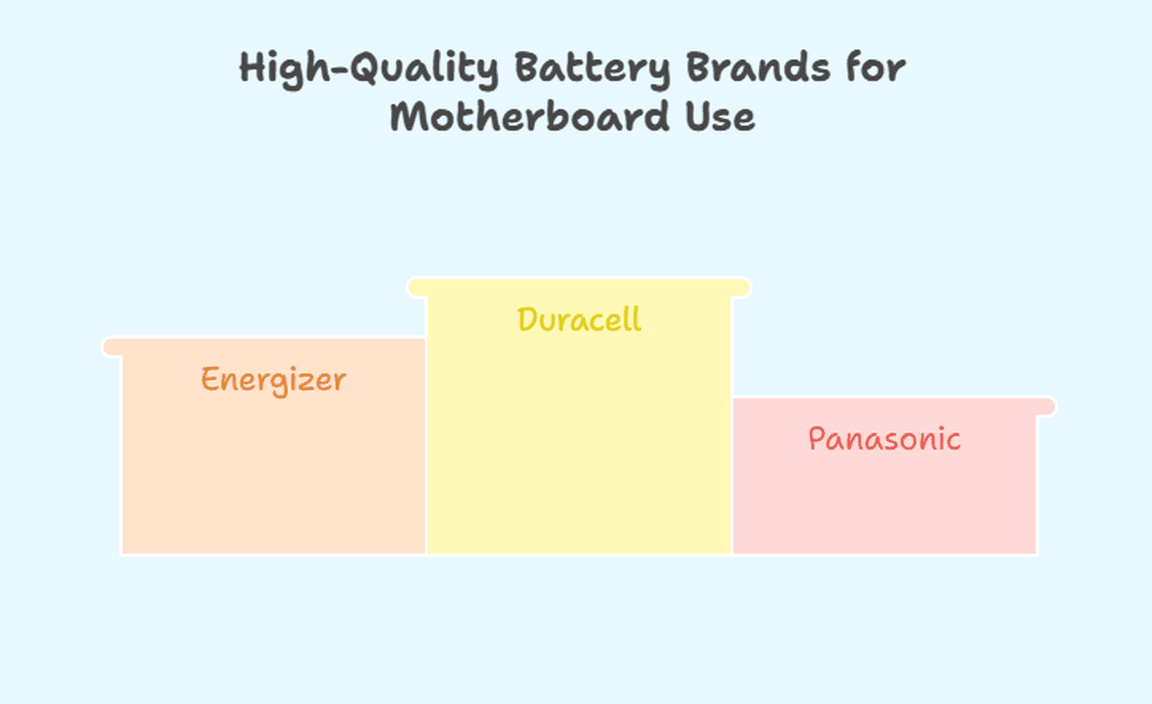 High-Quality Battery Brands for Motherboard Use