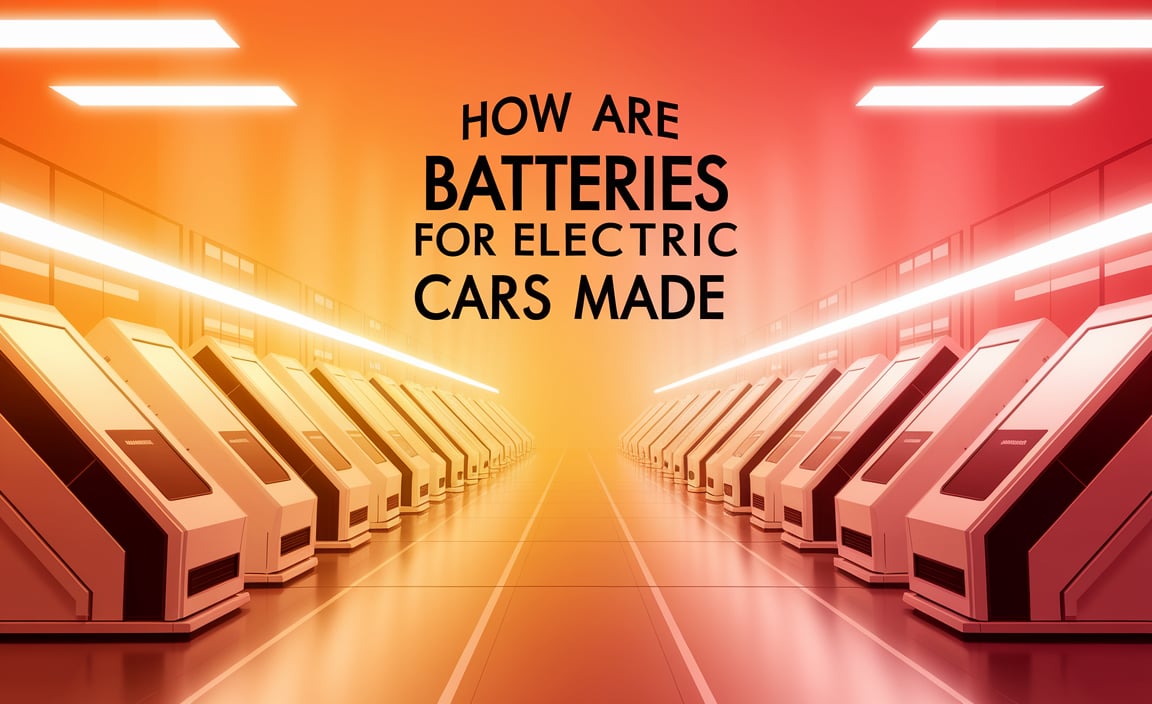 How Are Batteries For Electric Cars Made