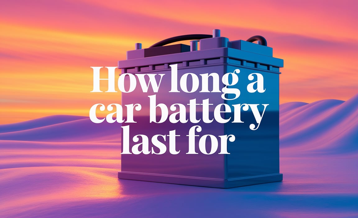How Long Does A Car Battery Last For