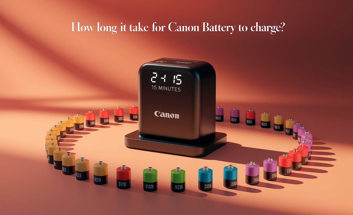 How Long Does It Take For Canon Battery To Charge