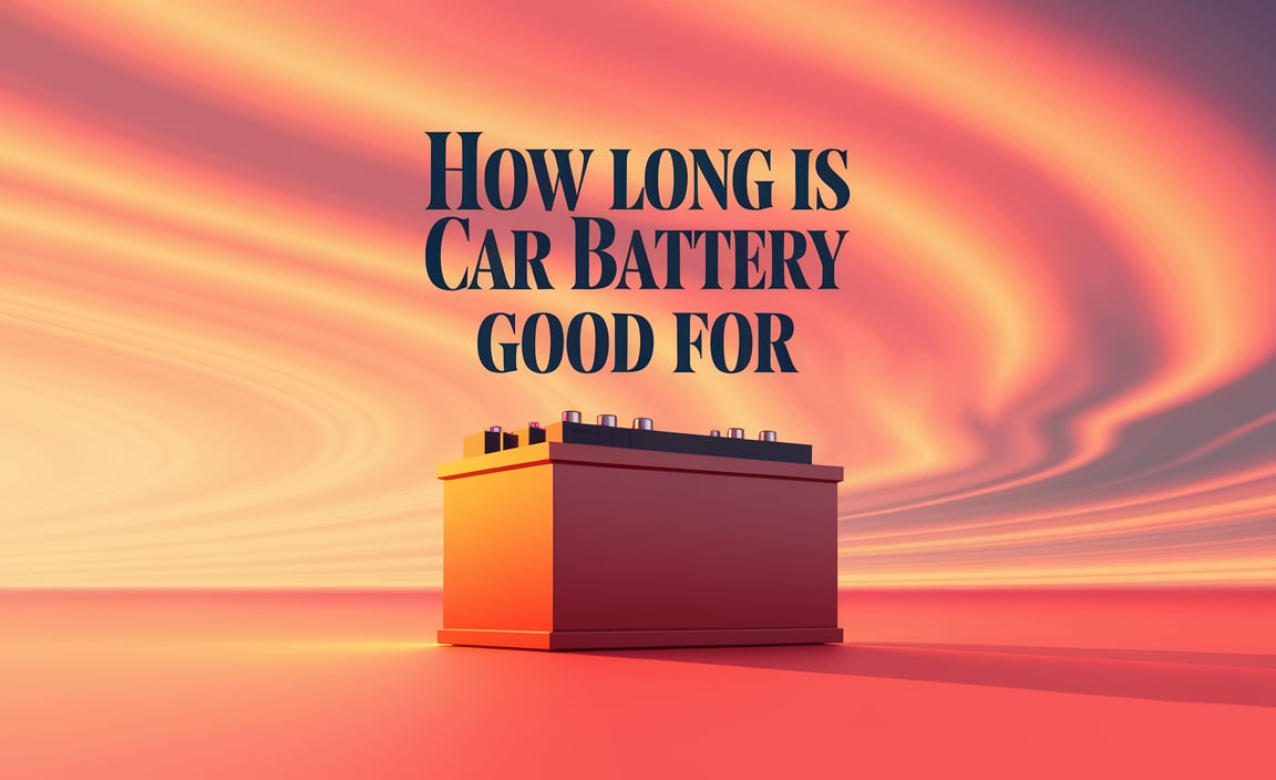 How Long Is Car Battery Good For